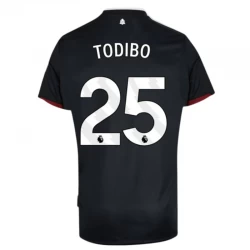 West Ham United Koszulka Piłkarska 2024-25 Todibo #25 Wyjazdowa Męska