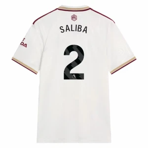 William Saliba #2 Koszulki Piłkarskie Arsenal FC 2025-26 Trzecia Męska