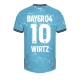 Wirtz #10 Koszulki Piłkarskie Bayer 04 Leverkusen 2023-24 Alternatywna Męska