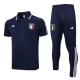 Włochy Komplet Polo Treningowa 2023-24 Niebieski