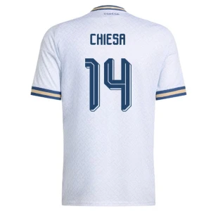 Włochy Koszulka Piłkarska 2026 Federico Chiesa #14 Wyjazdowa Męska