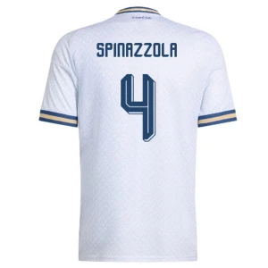 Włochy Koszulka Piłkarska 2026 Spinazzola #4 Wyjazdowa Męska