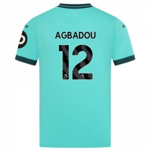Wolverhampton Wanderers Koszulka Piłkarska 2025-26 Agbadou #12 Wyjazdowa Męska