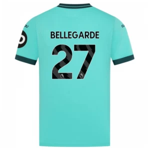 Wolverhampton Wanderers Koszulka Piłkarska 2025-26 Bellegarde #27 Wyjazdowa Męska