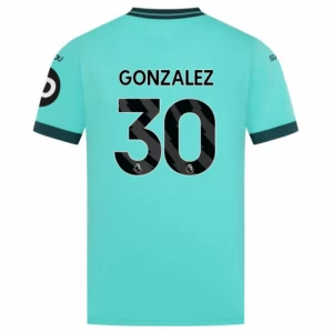 Wolverhampton Wanderers Koszulka Piłkarska 2025-26 Gonzalez #30 Wyjazdowa Męska