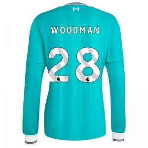 Woodman #28 Koszulki Piłkarskie Liverpool FC 2025-26 Trzecia Męska Długi Rękaw