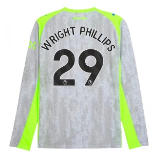 Wright Phillips #29 Koszulki Piłkarskie Manchester City 2025-26 Trzecia Męska Długi Rękaw