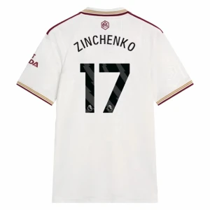 Zinchenko #17 Koszulki Piłkarskie Arsenal FC 2025-26 Trzecia Męska