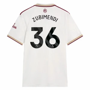 Zubimendi #36 Koszulki Piłkarskie Arsenal FC 2025-26 Trzecia Męska